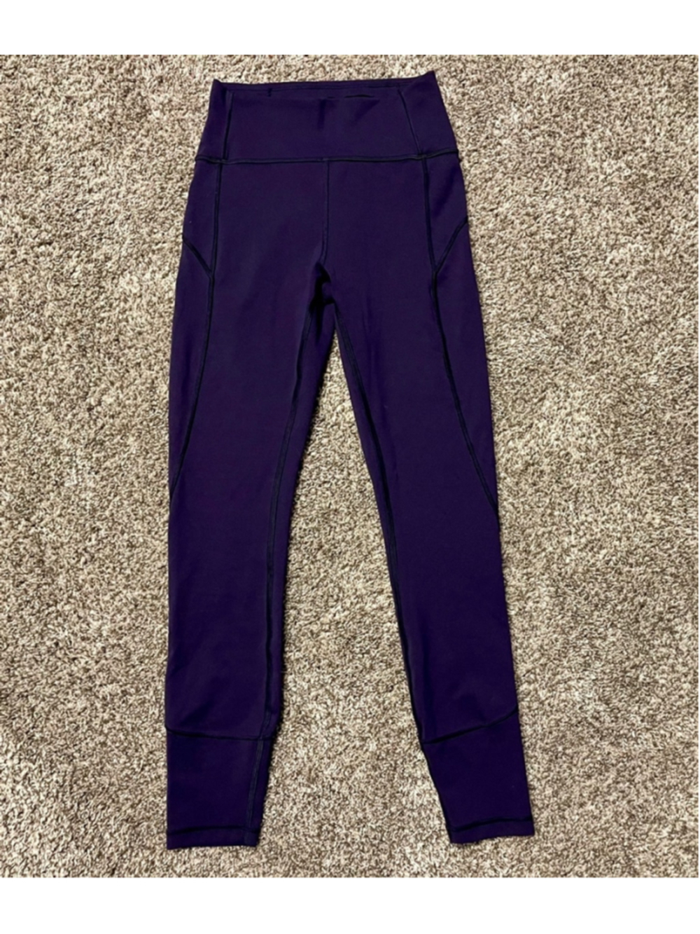 Lululemon Women's In Movement 7/8 Leggings,, Size 4, 25” Inseam